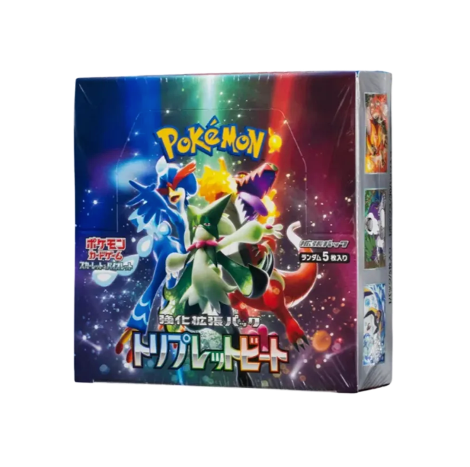 （シュリンク付き）ポケモンカードゲーム スカーレット&バイオレット 強化拡張パック トリプレットビート BOX