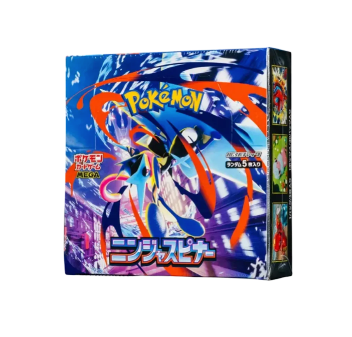 （シュリンク付き）ポケモンカードゲーム MEGA 拡張パック ニンジャスピナー BOX