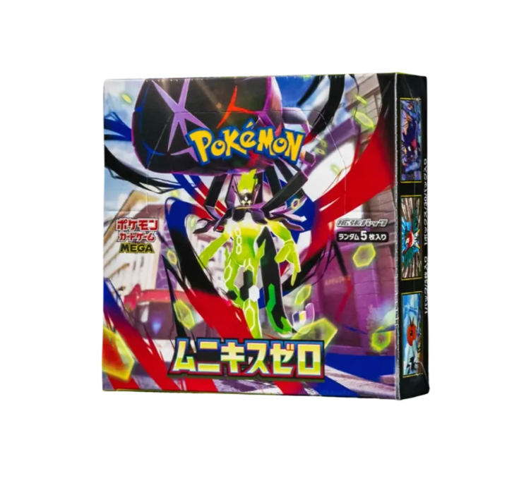 （シュリンク付き）ポケモンカードゲーム MEGA 拡張パック ムニキスゼロ BOX