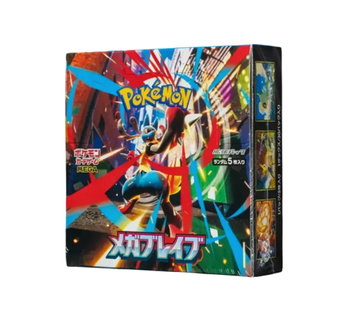 （シュリンク付き）ポケモンカードゲーム MEGA 拡張パック メガブレイブ BOX