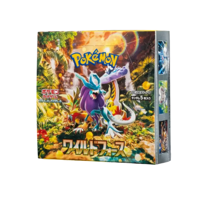 （シュリンク付き）ポケモンカードゲーム スカーレット＆バイオレット 拡張パック ワイルドフォース BOX