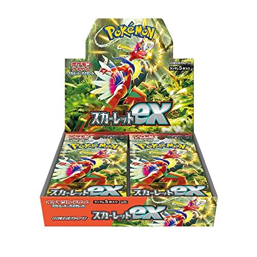 （シュリンク付き）ポケモンカードゲーム スカーレット&バイオレット 拡張パック スカーレットex BOX